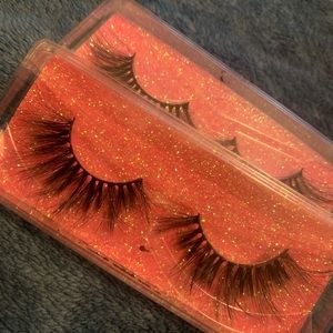 25mm mink lashes and Women shades